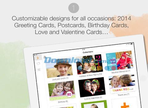 Popcarte für iOS 3.2 - Beeindruckendes Postkarten-Design auf iPhone / iPad