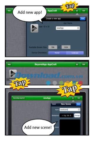 AppCraft pour iOS 1.70 - Application mobile DIY sur iPhone / iPad