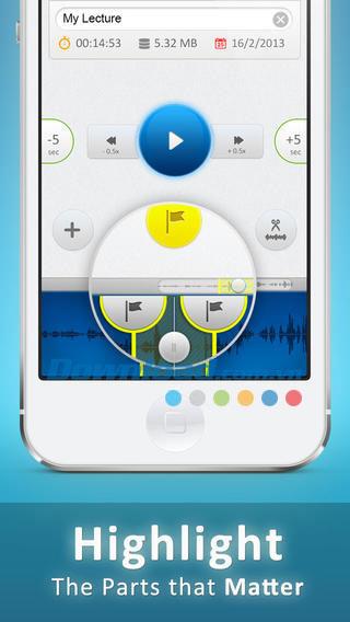 Recordium Free para iOS 1.0.11 - Aplicación de grabación profesional para iPhone / iPad