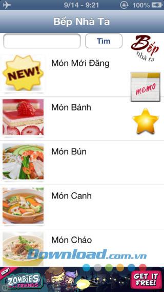 Kitchen para iOS 1.0 - Síntesis de recetas de comida