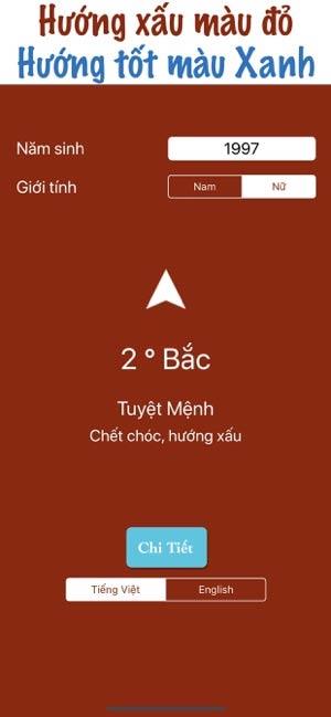 Kompass für Feng Shui nach Alter für iOS 28 - Sehen Sie die Richtung von gut und schlecht nach Geburtsjahr Kompass für Feng Shui nach Alter für iOS 28 - Sehen Sie die Richtung von gut und schlecht nach Geburtsjahr
