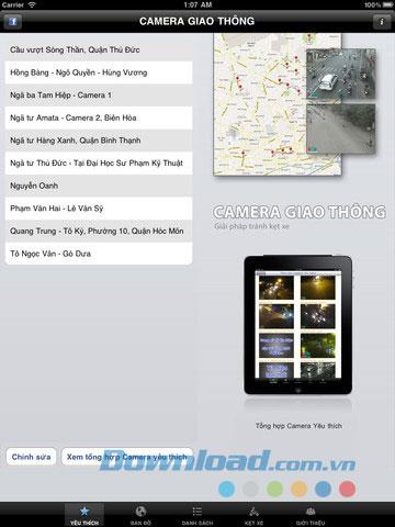 Cámara GTVN HD para iPad 1.8 - Seguimiento de la situación del tráfico