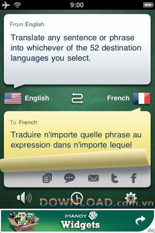 iHandy Translator Free per iOS - Software di traduzione gratuito per iPhone