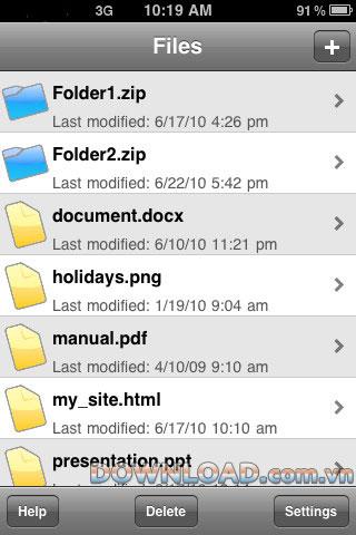 Memory Stick Free für iOS - Tool zum Transportieren von Dateien auf dem iPhone