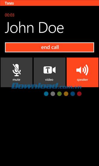 Tango für Windows Phone 1.8.0.0 - Kostenlose Videoanrufe auf Windows Phone