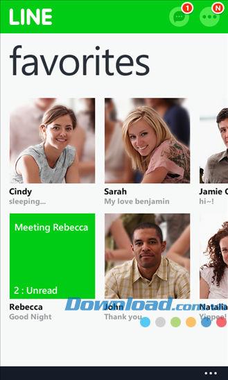 LINE für Windows Phone 5.17.3 - Kostenlose Chat-Anwendung für Windows Phone