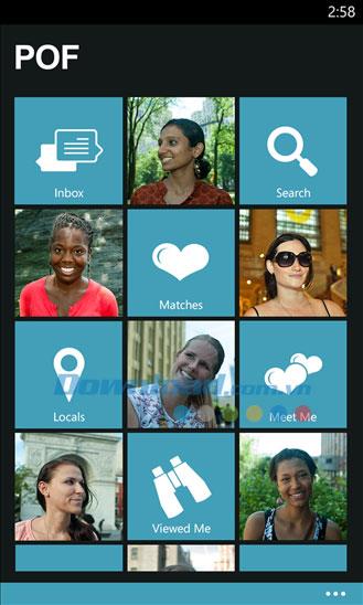 POF - Citas en línea gratis para Windows Phone 1.0.1.0 - Red de citas en línea en Windows Phone