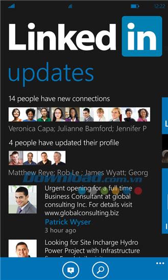 LinkedIn para Windows Phone 1.5.0.0 - Red social de LinkedIn en Windows Phone