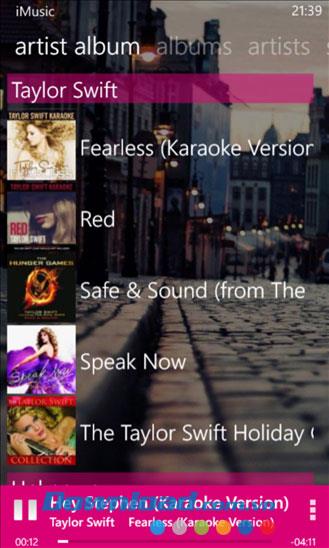 iMusic für Windows Phone 2.0.0 - Anwendung für kostenlose Musik