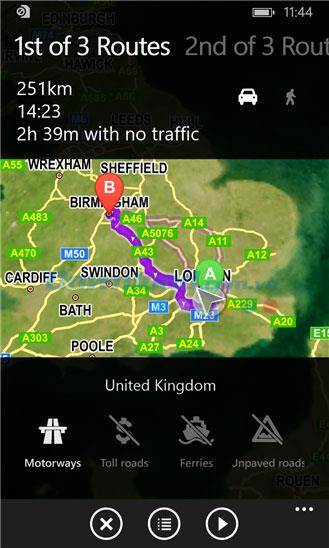 Sygic: GPS Navigation & Maps für Windows Phone 15.0.4.0 - Kostenlose GPS- und Kartenanwendung für Windows Phone
