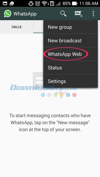 WhatsApp Web - Texto grátis no navegador