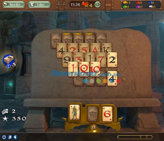 play pyramid solitaire online ancient egypt free