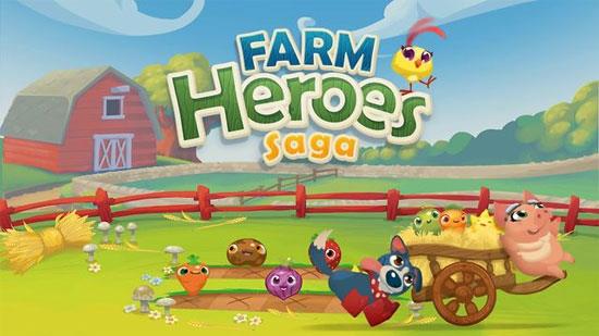 Farm Heroes Saga Online - Juego legendario sobre los héroes de la granja