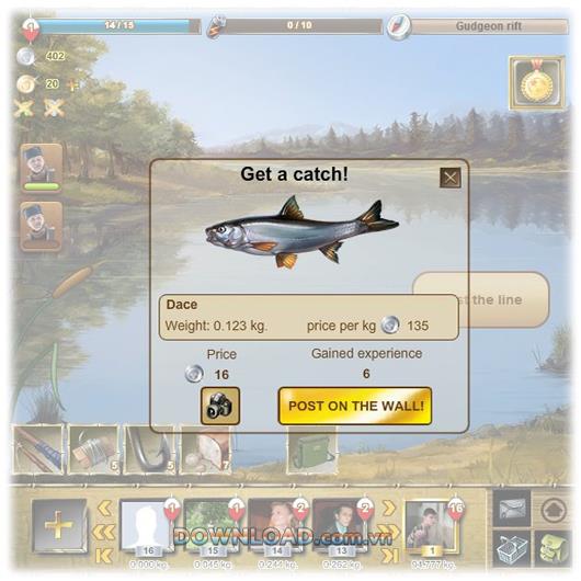Gone Fishing - Fishing game on Facebook
