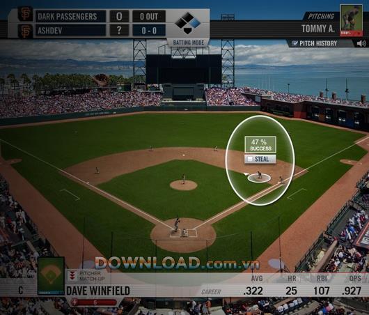 WGT Baseball: MLB - Verwalten Sie die Baseballmannschaft