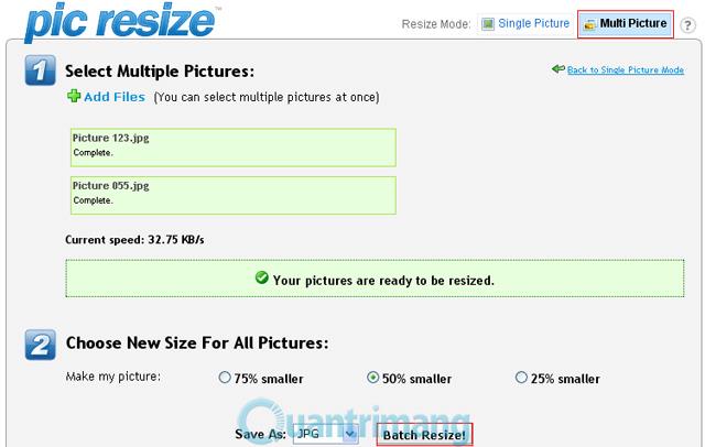 Bildgröße ändern - Online-Dienst zur Größenänderung von Fotos