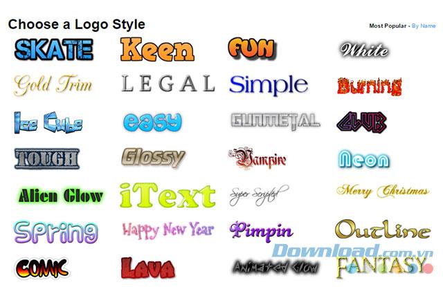 Cooler Text - Entwerfen Sie Logos, Symbole und einfache Grafiken im Web