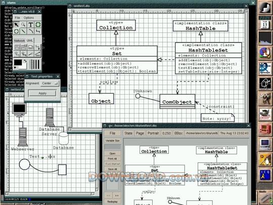 Dia für Linux (openSUSE) - Software zum Zeichnen von Diagrammen, Diagrammen