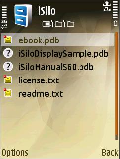 iSilo for S60 3rd Edition 6.10 - Créez un ebook pour votre téléphone iSilo for S60 3rd Edition 6.10 - Créez un ebook pour votre téléphone
