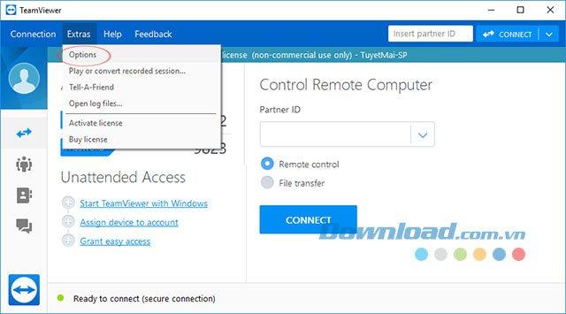 Comment partager de l'audio avec TeamViewer