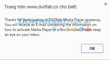[Gratis] Copyright DVDFab Media Player software y reproductor de música