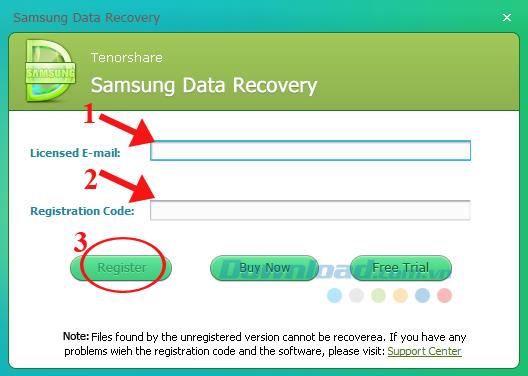 [Gratis] Copyright Tenorshare Samsung Data Recovery