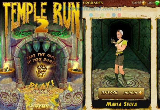 ゲームtemplerun2でキャラクターシステムを学ぶ