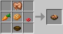 How to make food in the game Minecraft