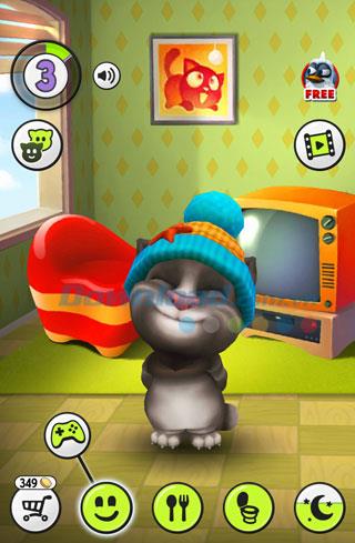 How to play the game My Talking Tom