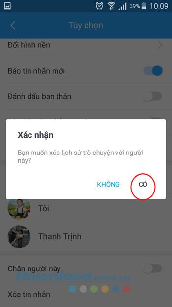 How to recover and delete Zalo messages on your phone