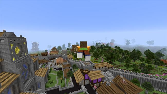 2 Möglichkeiten, um aus einem Loch im Minecraft-Spiel zu springen 2 Möglichkeiten, um aus einem Loch im Minecraft-Spiel zu springen