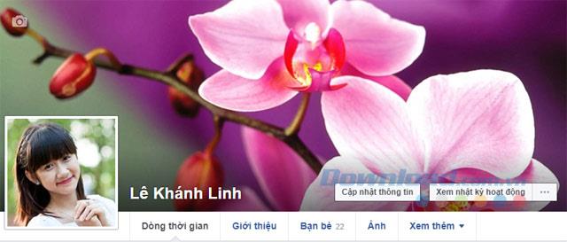 How to change your avatar, Facebook cover photo