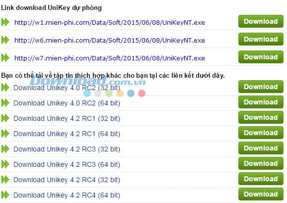 Come può Unikey non digitare in vietnamita?