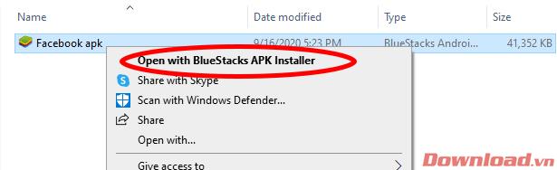 Anweisungen zum Installieren von APK-Dateien auf BlueStacks