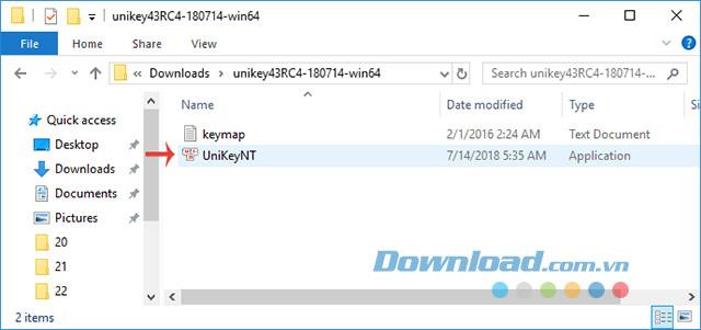 Laden Sie Unikey unter Windows 10, 8, 7, XP herunter und installieren Sie es, um Vietnamesisch einzugeben