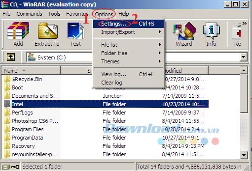 Habilite la eliminación automática de archivos temporales con WinRAR