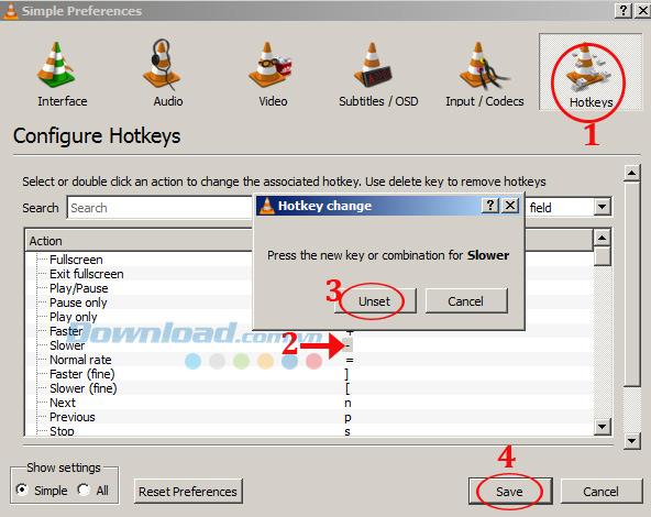 Some shortcuts VLC Media Player useful for users