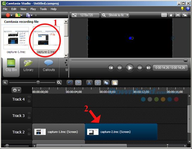 Anleitung zum Ausschneiden und Verbinden von Videos mit Camtasia Studio