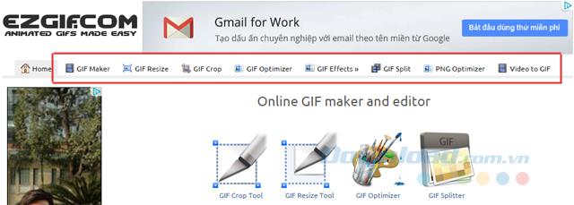 Cómo utilizar un kit de herramientas de edición de GIF en línea