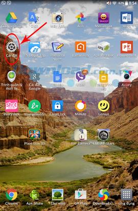 How to open APK files, install APK files for Android is extremely detailed