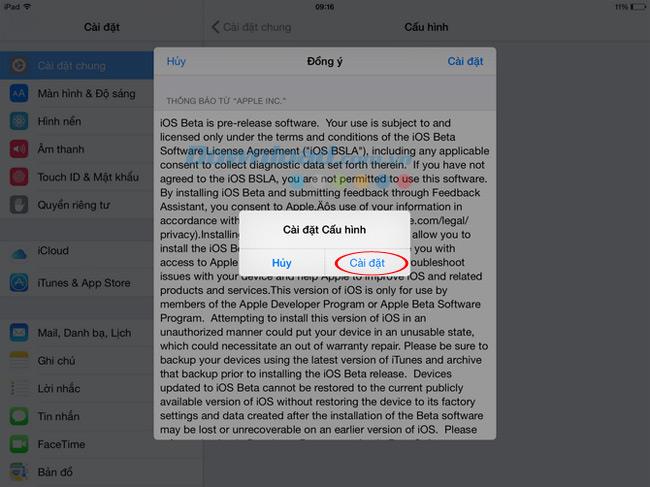 Anweisungen zur schnellsten Installation von iOS 9 Public Beta