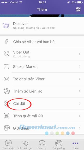 How to block spam messages on Viber