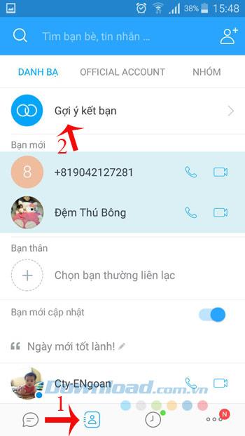 Instructions pour bloquer les messages Zalo sur votre téléphone