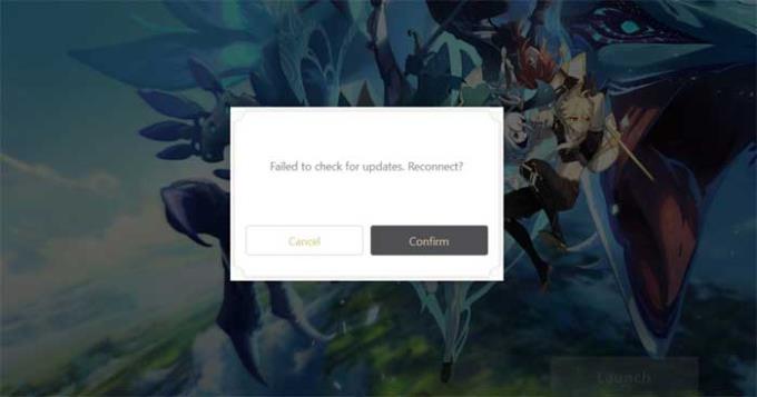 Bagaimana cara memperbaiki kesalahan pembaruan Genshin Impact