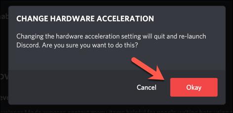 Cara mengaktifkan / menonaktifkan akselerasi perangkat keras di Discord