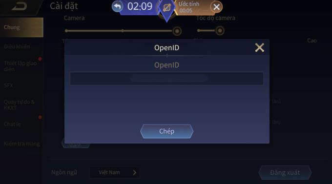 Lien Quan Mobile: How to see the player's Open ID in the game