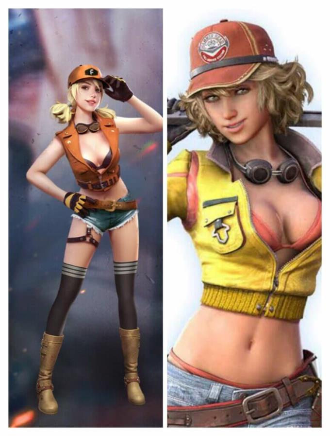 List of Free Fire characters based on real prototypes