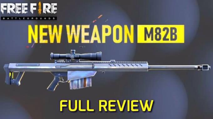 Free Fire: M82B قدرتمندترین اسلحه در بازی است؟