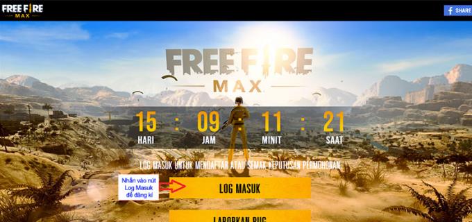 Free Fire Max : Instructions pour s'inscrire pour télécharger et créer un compte de jeu