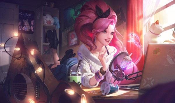 League of Legends: Seraphine's K / DA All Out Ultimate Skin Mechanic